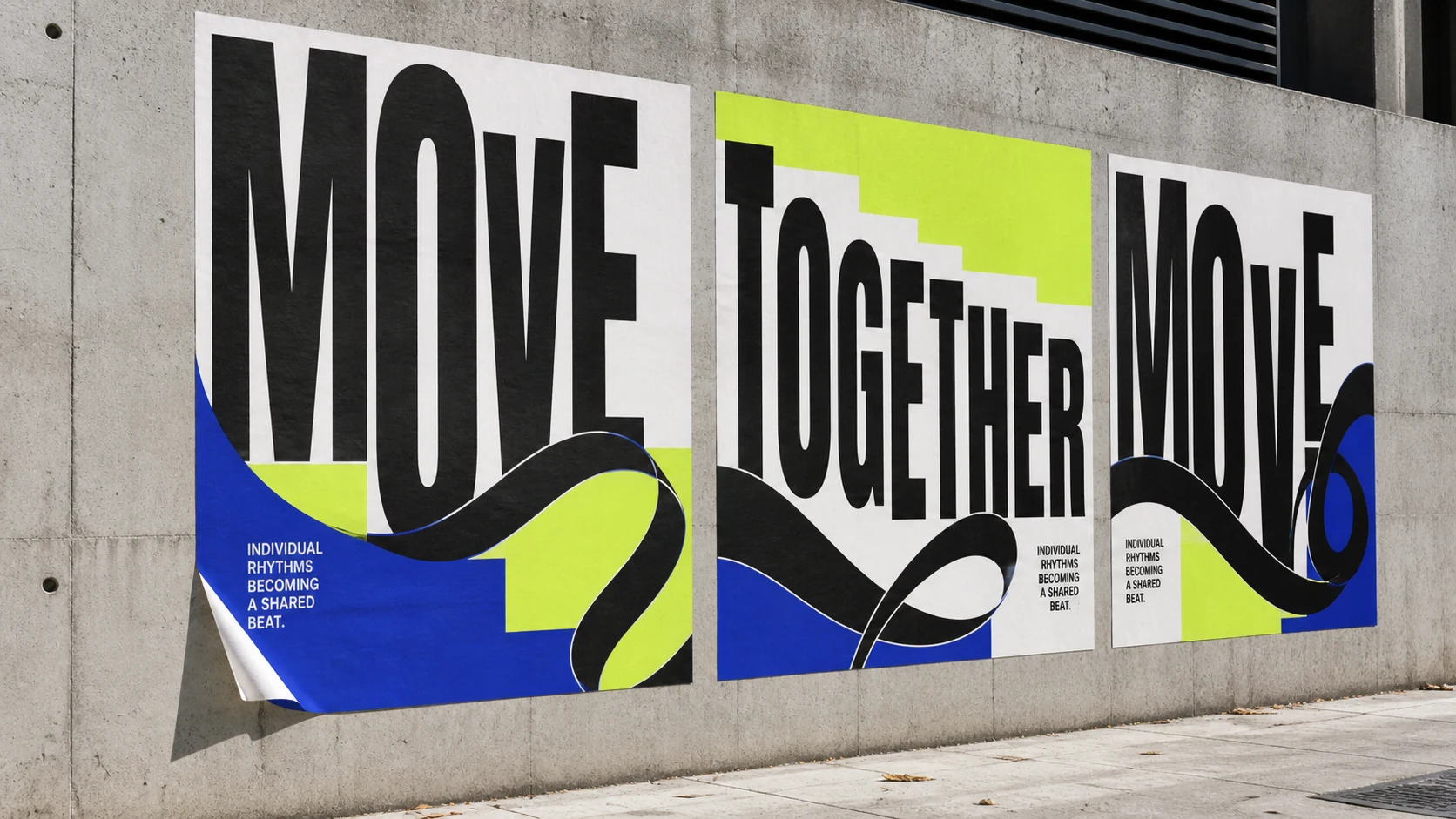 A graphic language Brand Identity 작업